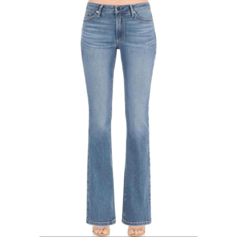 NEW MORRISON DENIM women's the looker flare jean in american pie